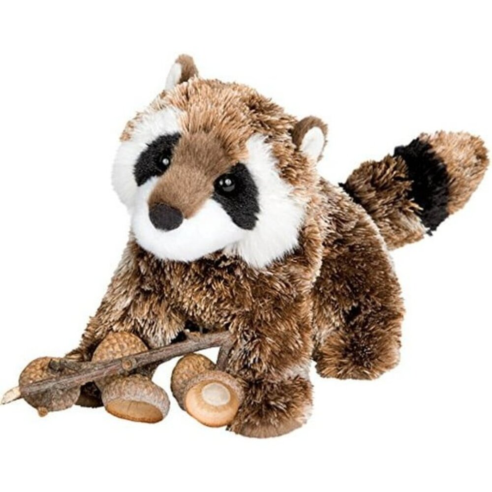 Douglas Plush New w/ Tag Raccoon  Patch Wild Stuffed Animal 8"